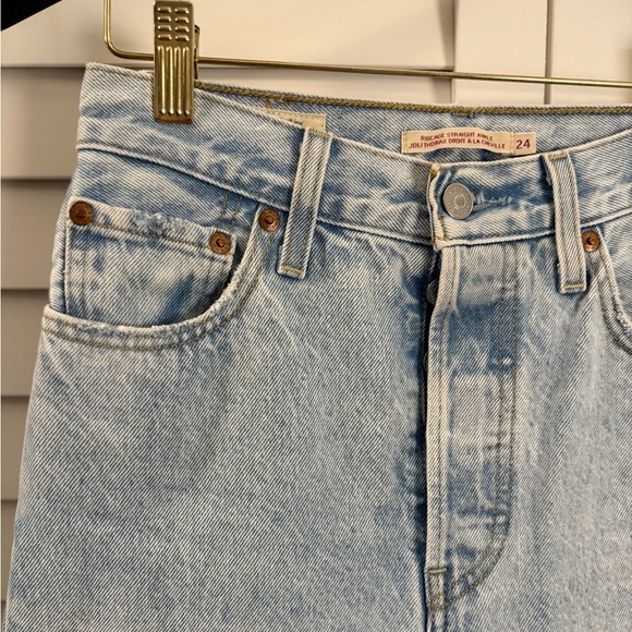 Levi’s RIBCAGE STRAIGHT ANKLE WOMEN'S JEANS Size 24 - Picture 9 of 17